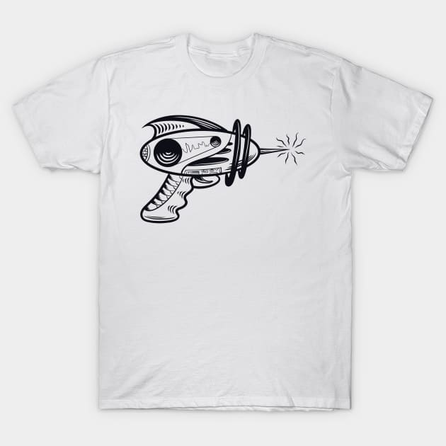 Alien gun T-Shirt by Adorline